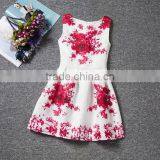 2015 New Design Ruffle Chiffon Flower Girl Dress thumbnail-2