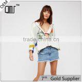2017 Women Relaxed Cotton Comfort Colors Coat With Side Pockets thumbnail-1