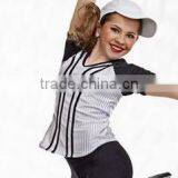 Wholesale Latest Designer Chevron Pure Black White Sexy Jazz Costumes thumbnail-1