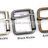 40mm 1.5inch Big Metal Iron Pin Buckle Movable Tube Bagpack Belt Buckle Silver, Black, Bronze BK-070 thumbnail-1