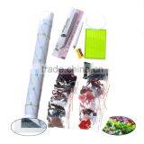 Multicolor Peach Blossom Wolf Pattern Cotton Embroidery DIY Rhinestone Kit Diamond Painting thumbnail-2