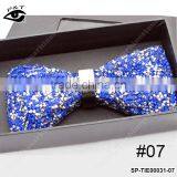 Bling Rhinestone Bow Tie Gift Case Packing Handmade Crystal Bowtie thumbnail-6