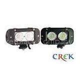 Black 5 Inch 20W Single Row Automotive LED Light Bar Spot Beam 2000 lm