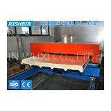 Color Steel Trapezoidal Roof Panel Roll Forming Machine With 16 - 24 Stations