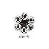 General Purpose Ungalvanized Steel Wire Ropes 6x24 for Sling , Hoist thumbnail-1