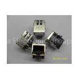 Internal Magnetic 8P8C RJ45 With Transformer for Net Bridge , Metal Shell