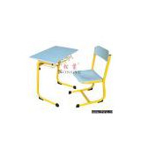 PT-303E Fixed Single Desk & Chair, school furniture
