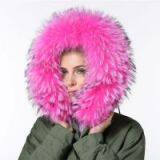 Promotion Good Quality Faux Fur Coat Winter Coats With Fur Hood thumbnail-2