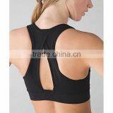 Womens Workout Padded Tops Running Yoga Stretchy Sports Bra thumbnail-2