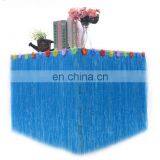 Hawaiian Table Skirt Luau Hibiscus Table Hula Skirt thumbnail-6