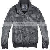 2015 Lastest Fashion Mens Handsome Spring Sliver pu Reflective Jacket thumbnail-1