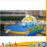 Inflatable Pool Slide With Water Park