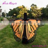 Latest Design Butterfly Wings Fairy Printed Chiffon Shawl Scarf thumbnail-3