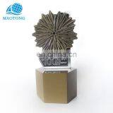 Custom Cheap Zinc Alloy Metal Antique Silver Plated New 3D Trophy Tennis Sports Medals and Trophies Maker