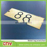 High Grade Stainless Steel Metal Luggage Tag thumbnail-1