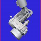 8.5cbm Bulk Cement Flyash Limestone Wing Type Oil Free Compressor