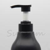 500ml 1000ml Matte Black Square PET Plastic Shampoo and Boay Wash Bottle thumbnail-2