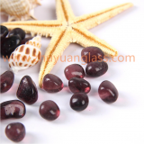 Shandong Zhuyuan Export Recycle Glass Bead Intermix 1-3mm3-6mm6-9mm Purple Aggregates Glass Bead