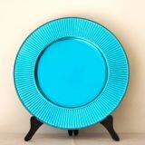 Plastic Charger Plate,christmas Decoration Plate Charger Plate Made in China YF-60056 thumbnail-5