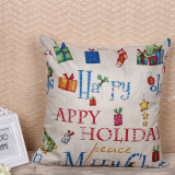 Christmas Style Home Sofa Pillow Case thumbnail-2