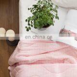 RAWHOUSE PINK BLUE GRAY Modal Fabric Summer Quilt thumbnail-5