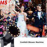 DMX 512 LED Electric Confetti Clower Color Paper Cannon Confetti Blower Machine Wedding Party Effect
