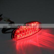Red LED Motorcycle ATV Rear Tail Brake Light For 50 70 110 125cc ATV Quad Kart TaoTao Sunl Chinese Motorcycle Light thumbnail-4