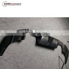 F87 Rear Diffuser Mseries m2 M2c Kstyle 2015-2018y Dry Carbon Fiber Material F87 Rear Bumper Diffuser and Bumper Splitter thumbnail-4