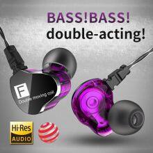 Sport Running HeadphonesCopper Driver HiFi Wired Earphone Bass Stereo Headset Music Earbuds thumbnail-1