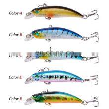 70mm 4g Hard Bait Minnow Wobbler Laser Fishing Lure Molds Fishing Lure Minow thumbnail-2