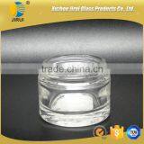 Clear Cream Glass Bottles thumbnail-1