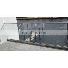 Glass Balcony Stainless Steel Railings Price thumbnail-2