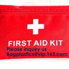 Multi Function Portable Red PVC Empty Medical First Aid Kit Bags, Empty Bags,First Aid Kit Bag,Travel First Aid Bags thumbnail-2