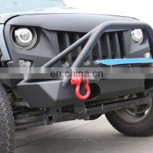 Stainless Steel Front Bumper With U Bar for Jeep Wrangler JK 2007+ Offroad Accessories thumbnail-5