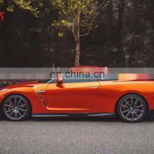 Runde Upgrade To 17+ GT-R PP Material Car Bumper Side Skirts Engine Hood Front Rear Lights Body Kit For Nissan GTR R35 2008+ thumbnail-5