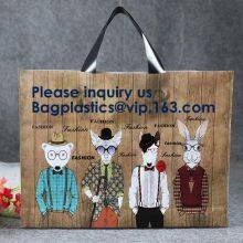Shopping Bags Small Medium & Large, Gift Bag With Handles, Gusset With Cardboard For Retail Merchandising thumbnail-4