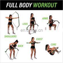 Fitness Weightlifting Workout Exercise Leg Muscle Training Kit Bow Portable Home Gym Resistance Bands Set thumbnail-5