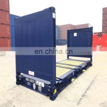 Collapsible Fixed End 20ft flat rack flat rack container shipping container for ship