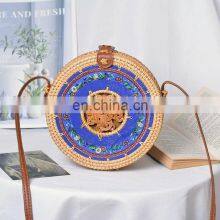 High Quality Rattan Bag Style Bohemian New Design Bali Handbag Beach Bag Straw WOven Wholesale thumbnail-3