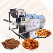 Roller Nuts Hot Air Food Roasting Flavour Equipment Rotar Blow Tumbler Drum Mix Flavor Machine thumbnail-1