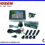 3.5 inch human voice video parking sensor system with TFT display