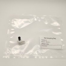 Tedlar® PVF Gas Sampling Bags—PTFE Valve (TDL31) thumbnail-2