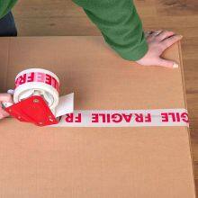 USA Wholesale Strong Adhesion Good Quality Water Activated Fragile Adhesive Tape And Stop And Color Stripe Warning Tape thumbnail-4