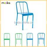 Metal Chair/Metal Chair/Bistro Metal Chair/Replica Rustic French Bistro Metal Chair thumbnail-1