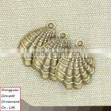 Wholesale Zinc Alloy Diy Accessories Fine Arts and Scallops Pendant thumbnail-3
