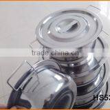 HS539 10pcs Stainless Steel Thailand Style Pot thumbnail-2