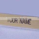 Customized Acrylic PMMA Plexiglass Engraved Sign Holder With Slot Acrylic Sign Easels and Blocks thumbnail-1