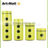 New Products 2016 Covered Glass Jar,silicone Storage Jar Seals,sugar Jar