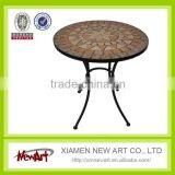 Elegant Design Metal Patio Mosaic Outdoor Furniture Living Room Mosaic Metal Furniture thumbnail-5