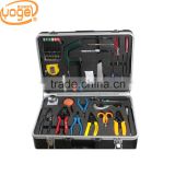 FTTH made in china high power Optical fiber tool kit / tool box cleaver power meter